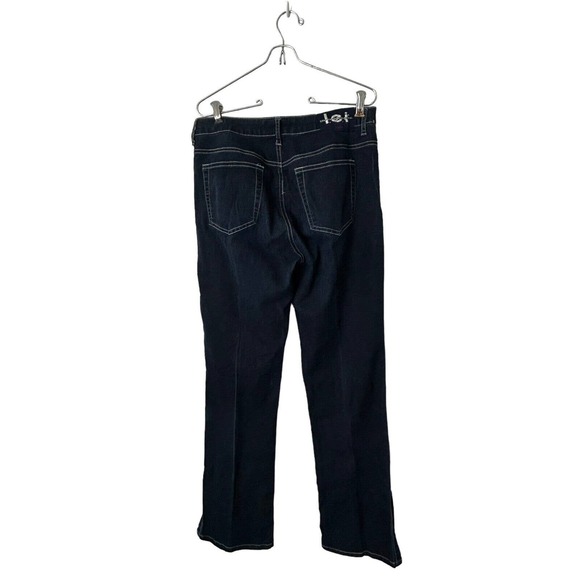 Vintage LEI sz 11 Y2K denim jeans‎ wide leg flare bootcut Juniors - Picture 3 of 3